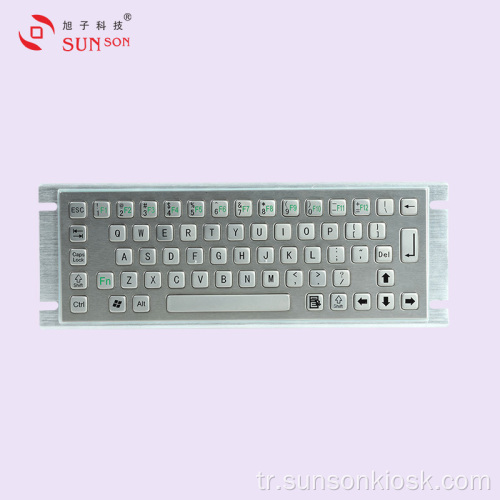 IP65 Metal Klavye ve Dokunmatik Yüzey
